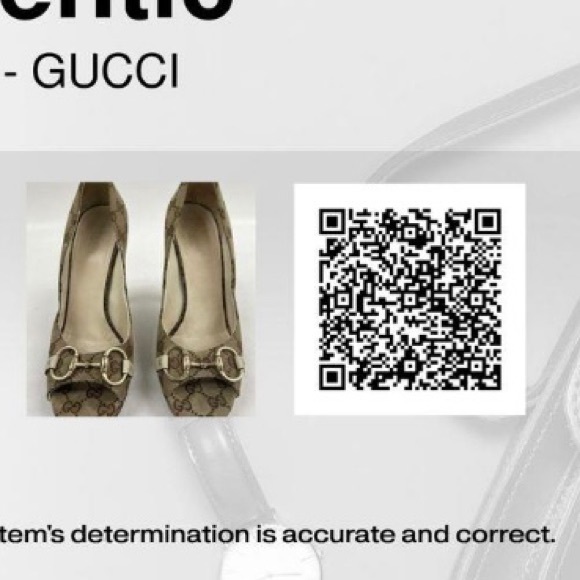 Gucci Beige GG Canvas  Horsebit Peep Toe Pumps - Picture 15 of 15